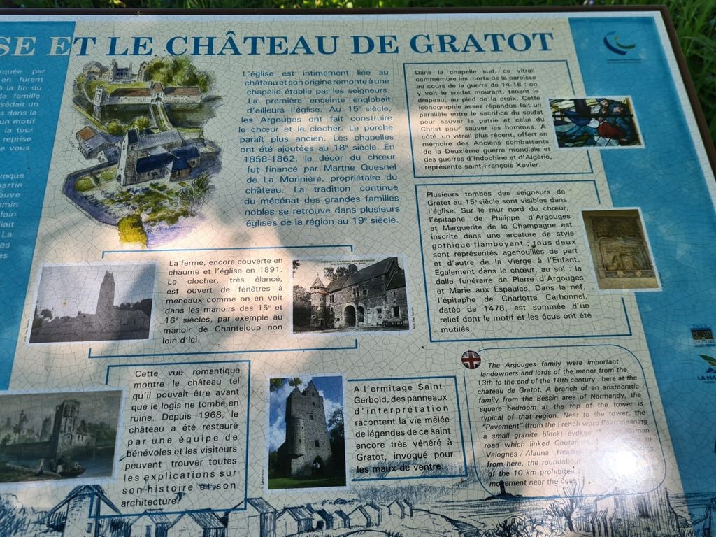 Chateau de Gratot et l'Hermitage (22)